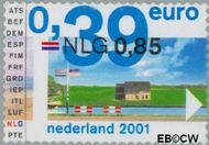 Nederland NL 1991 2001 Eurozegels Gebruikt 85 - Img 1