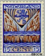 Nederland NL 211 1927 Provinciewapens Gebruikt 15+3