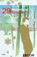 Nederland NL 2125 2002 Personen in winterlandschap Gebruikt 29 - Img 2