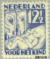 Nederland NL 235 1930 Jaargetijden Gebruikt 12½+3½