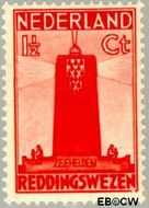 Nederland NL 257 1933 Zeemanszegels Gebruikt 1½+1½
