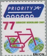 Nederland NL 2621 2009 Europa en buiten Europa priority Gebruikt 77 - Img 1