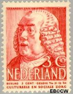 Nederland NL 320 1939 Bekende personen Gebruikt 3+3