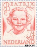 Nederland NL 458 1946 Prinsessen Gebruikt 7½+2½