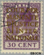 Nederland NL D15 1934 Cour Permanente de Justice Gebruikt 30 - Img 2