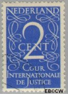 Nederland NL D25 1950 Cour Internationale de Justice Gebruikt 2 - Img 2