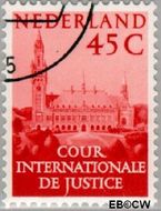 Nederland NL D42 1951 Cour Internationale de Justice Gebruikt 45 - Img 1