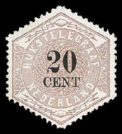Nederland NL TG6 1877 Betaling telegraaf Gebruikt 20 - Img 2