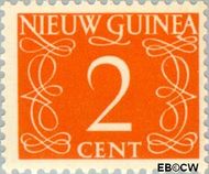 Nieuw-Guinea NG 2 1950 Type 'van Krimpen' Gebruikt 2