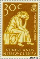 Nieuw-Guinea NG 62 1960 Vluchtelingenjaar Gebruikt 30
