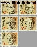 Bundesrepublik BRD 1156#11160  1982 Presidenten Bundesrepubliek  Postfris