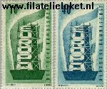 Bundesrepublik BRD 241#242  1956 C.E.P.T.- Stijger  Postfris