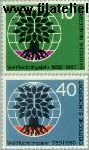 Bundesrepublik BRD 326#2327  1960 Wereld Vluchtelingenjaar  Postfris