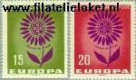 Bundesrepublik BRD 445#446  1964 C.E.P.T.- Bloem  Postfris