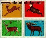 Bundesrepublik BRD 511#514  1966 Dieren  Postfris
