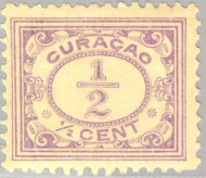 Curaçao CU -44 1915 Type 'Vürtheim' ½ Gebruikt