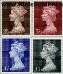 Groot-Brittannië grb 507#510  1969 Koningin Elizabeth- Ontwerp Machin  Postfris