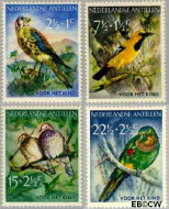Ned. Antillen NA -271#274 ** Vogels Postfris