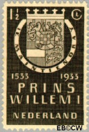 Nederland NL 0252 1933 Prins Willem I Gebruikt 1½
