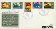 Nederland NL 0E76 1965 Kindertekeningen FDC zonder adres