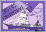 Nederland NL 1027 1973 Schepen Gebruikt 30+10 - Img 2