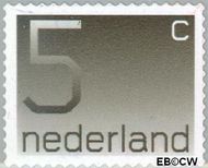 Nederland NL 1108b 2001 Cijfer type 'Crouwel' Gebruikt 5 - Img 1