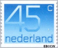 Nederland NL 1112a 1976 Cijfer type 'Crouwel' Gebruikt 45 - Img 2