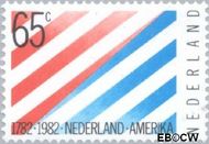 Nederland NL 1267 1982 Betrekkingen Nederland-U.S.A. Gebruikt 65 - Img 1