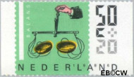 Nederland NL 1352a 1986 Meetinstrumenten Gebruikt 50+20 - Img 2