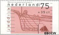 Nederland NL 1427d 1989 Schepen Gebruikt 75+35 - Img 1