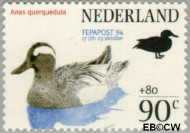 Nederland NL 1600 1994 Postzegeltentoonstelling Fepapost Gebruikt 90+80 - Img 2