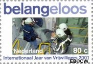 Nederland NL 1968a 2001 Vrijwilligerswerk Gebruikt 80 - Img 1