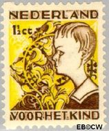 Nederland NL R94 1932 Kinderen en bloemen Gebruikt 1½+1½