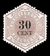 Nederland NL TG8 1877 Betaling telegraaf Gebruikt 30 - Img 2