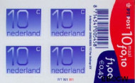 Nederland NL V1109B 2001 Cijfer type 'Crouwel' Postfris 10 - Img 2