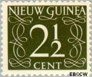 Nieuw-Guinea NG 3 1950 Type 'van Krimpen' Gebruikt 2½