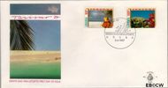 Aruba AR E10 1987 Toerisme FDC zonder adres