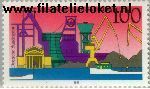 Bundesrepublik BRD 1558#  1991 Rhein-Ruhr-Duisburg  Postfris