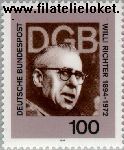 Bundesrepublik BRD 1753#  1994 Richter, Willi  Postfris
