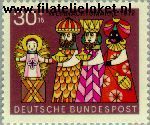 Bundesrepublik BRD 749#  1972 Kerstzegels  Postfris