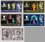 Groot-Brittannië grb 366#370  1964 Shakespeare, William  Postfris