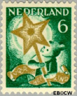 Nederland NL 0263 1933 Drie-koningenfeest Gebruikt 6+4
