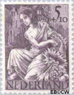 Nederland NL 0451 1946 Nationale-hulpzegel Gebruikt 5+10
