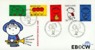 Nederland NL 0E100 1969 Kind en muziek FDC zonder adres