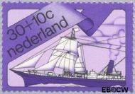 Nederland NL 1027 1973 Schepen Gebruikt 30+10 - Img 1