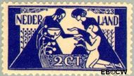 Nederland NL 134 1923 Tooropzegels Gebruikt 2+5