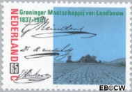 Nederland NL 1379 1987 Groninger Maatschappij van Landbouw Gebruikt 65 - Img 2
