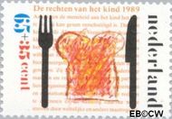 Nederland NL 1436 1989 Rechten Kind Gebruikt 65+35 - Img 1