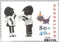 Nederland NL 1854 1999 Schmidt, Annie M.G. Gebruikt 80+40 - Img 1