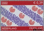 Nederland NL 2065 2002 Provincie- zegel Friesland Gebruikt 39 - Img 1